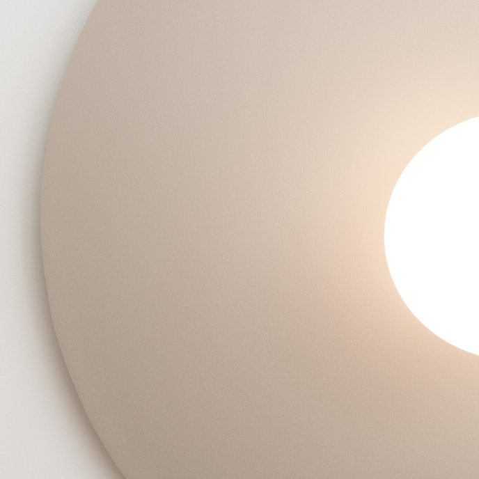 Wandlamp AKE 50 taupe