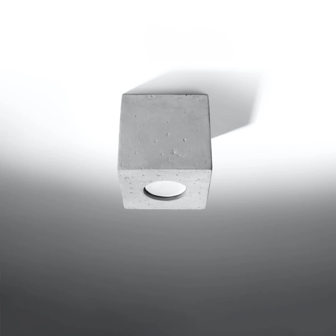 Plafondlamp QUAD beton