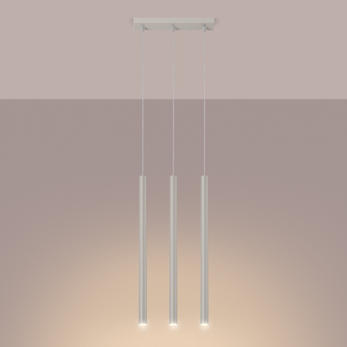 Hanglamp PASTELO 3 beige