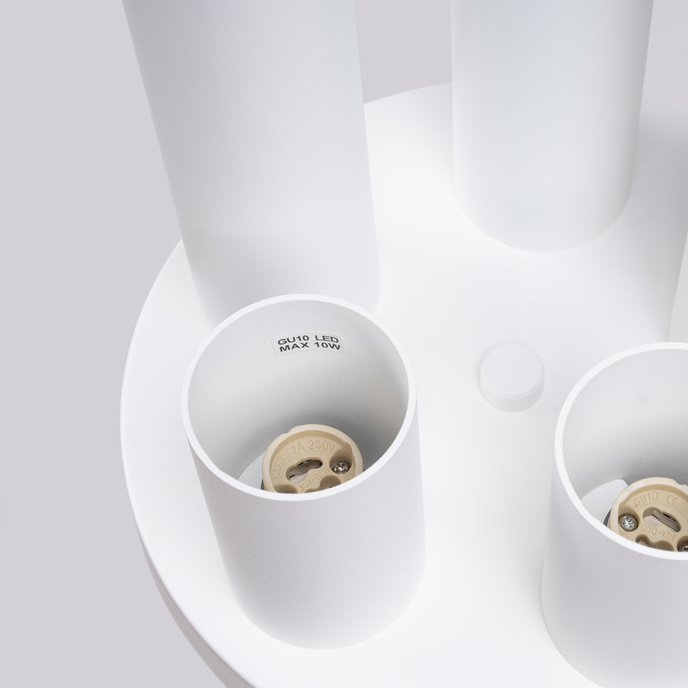 Plafondlamp LAGOS 5P wit