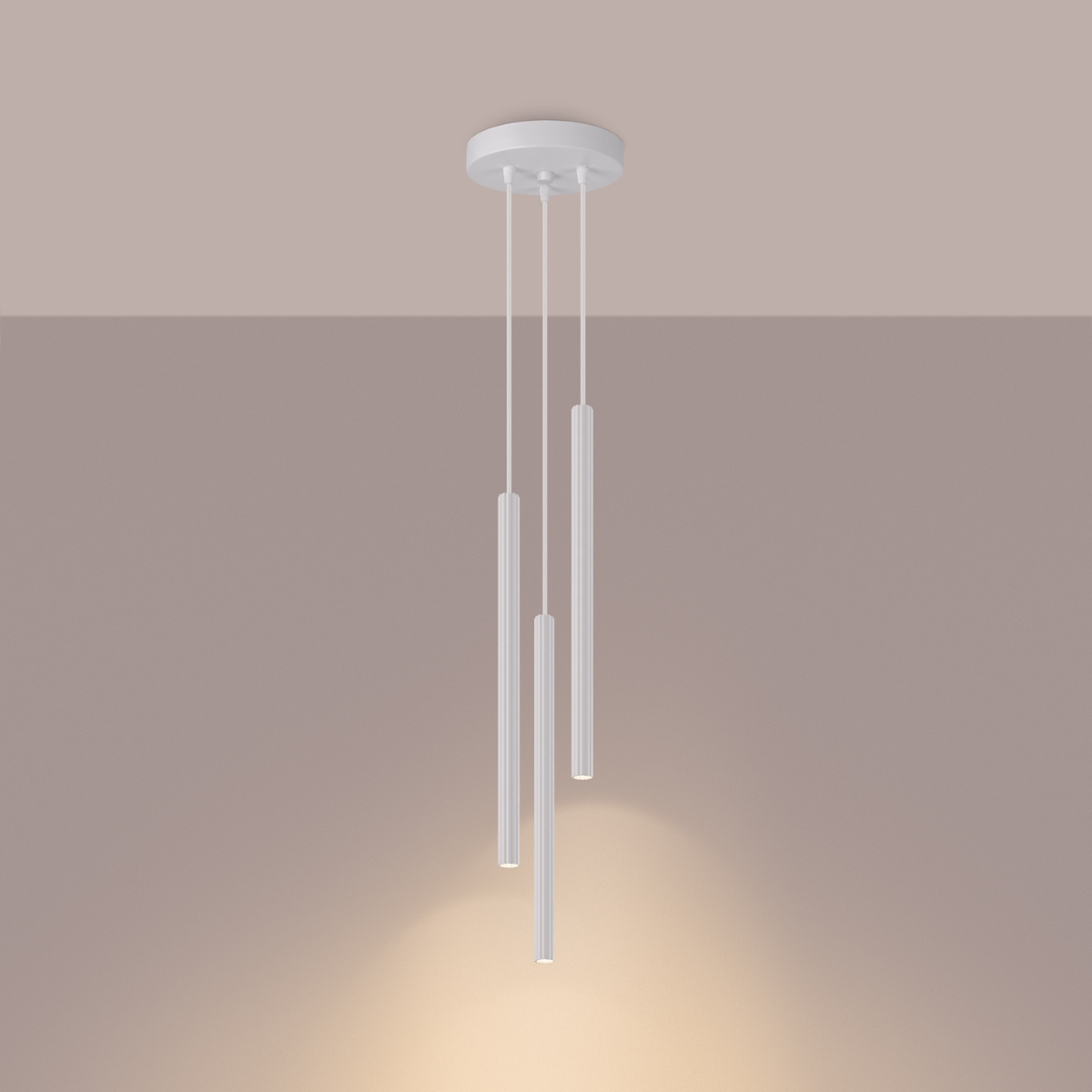 Hanglamp ARCHE 3P wit