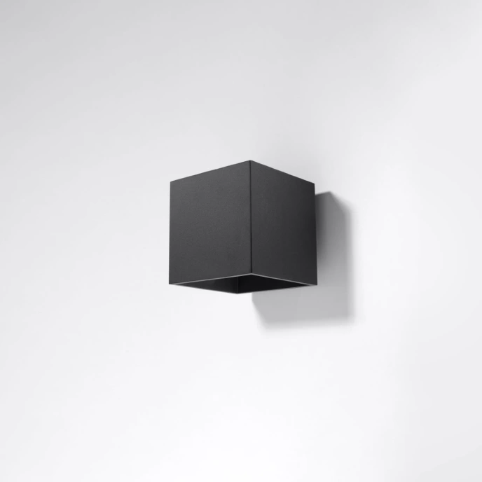 Wandlamp QUAD 1 zwart