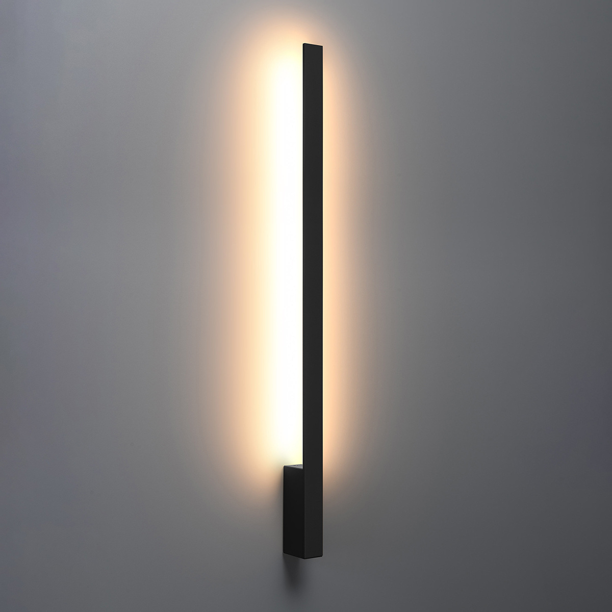 Wandlamp LAHTI L zwart 3000K
