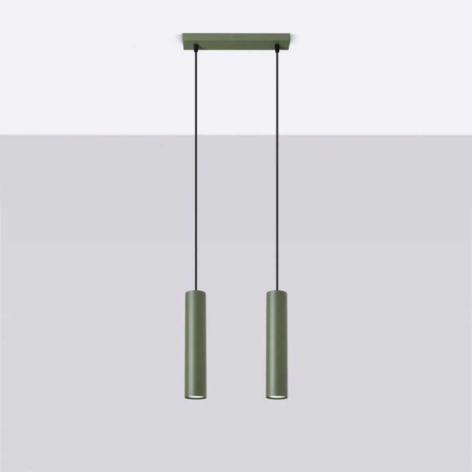 Hanglamp LAGOS 2 olijfgroen