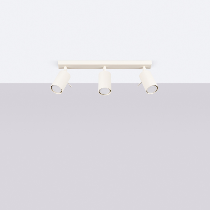 Plafondlamp RING 3L beige