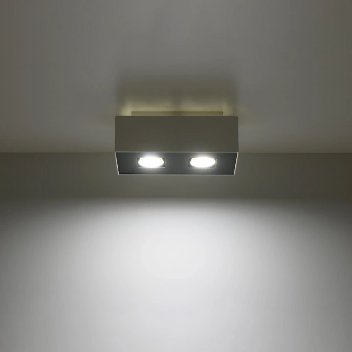 Plafondlamp MONO 2 wit