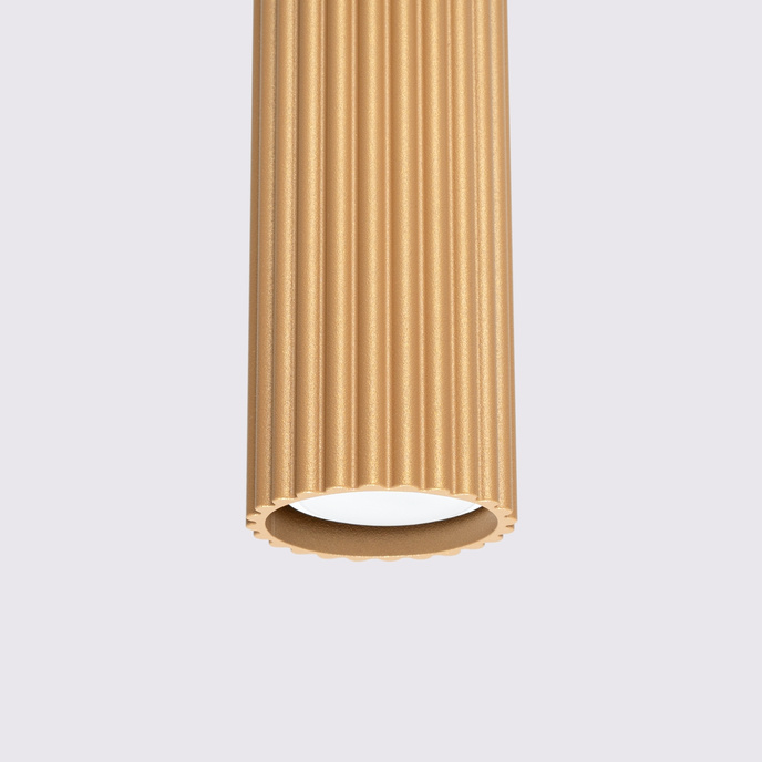 Hanglamp KARBON 3L goud