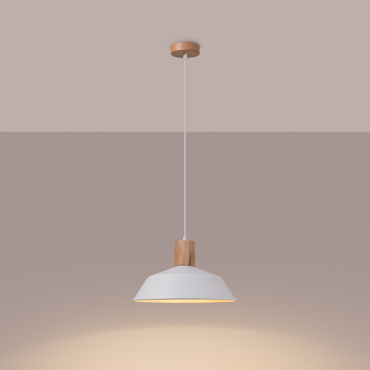 Hanglamp FANO wit
