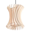 Hanglamp ORIANA hout