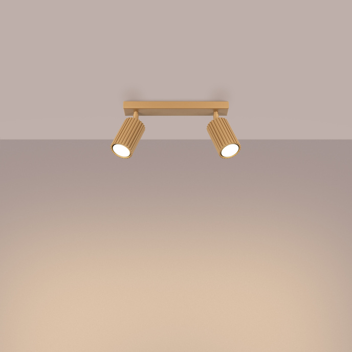 Plafondlamp KARBON 2 goud