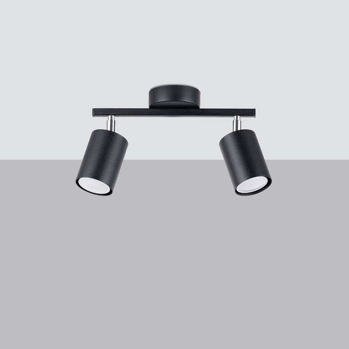 Plafondlamp LEMMI 2 zwart