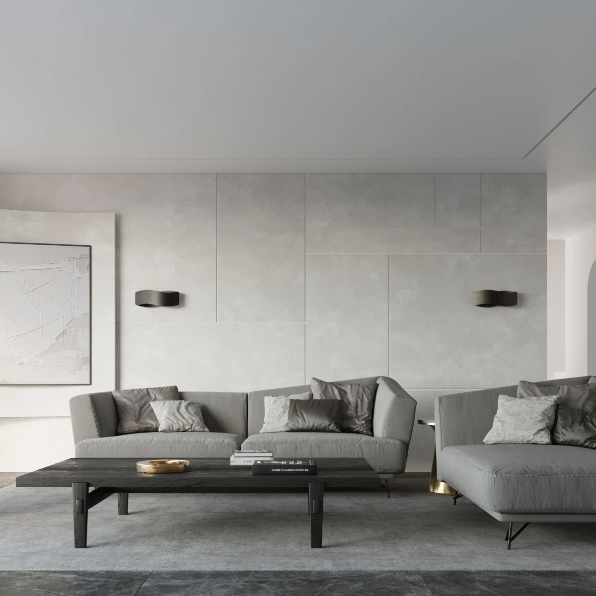 Wandlamp TILA 40 zwart