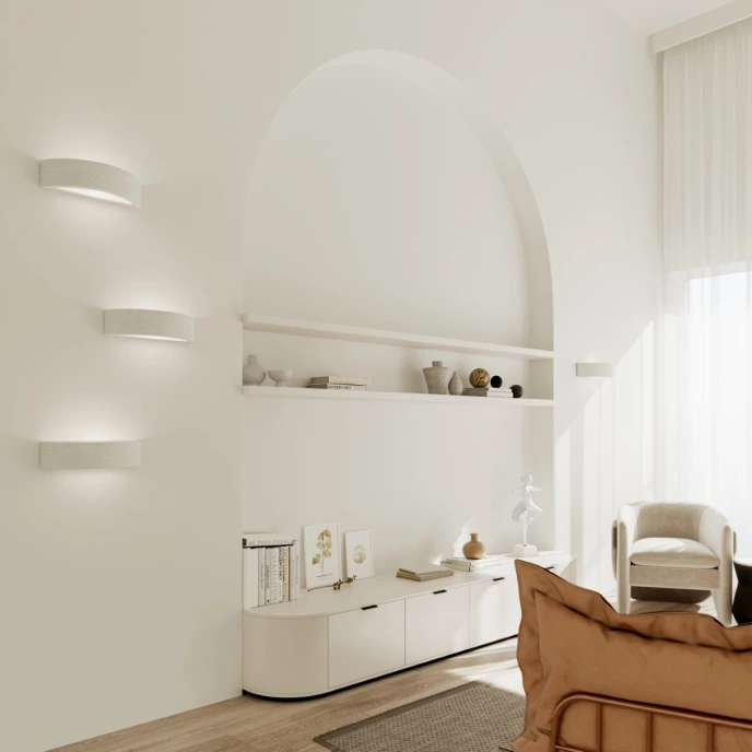 Wandlamp keramiek ATENA