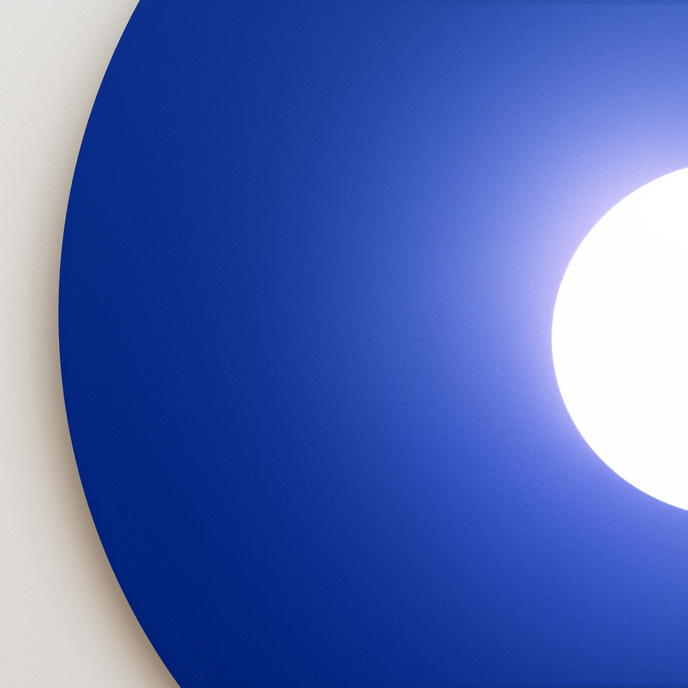 Wandlamp AKE 50 ultramarijn