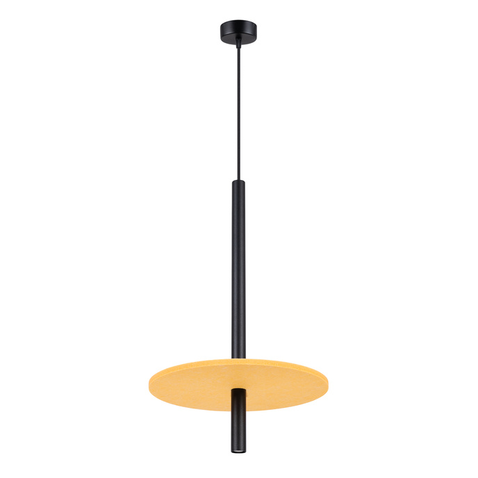 Hanglamp FELTRO 1 zwart/geel