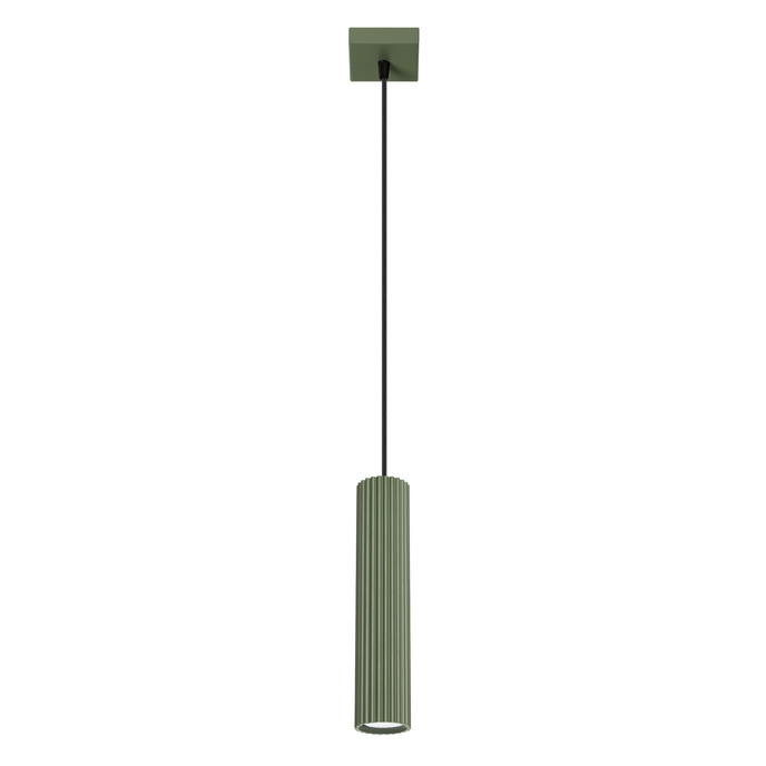 Hanglamp KARBON 1 olijfgroen