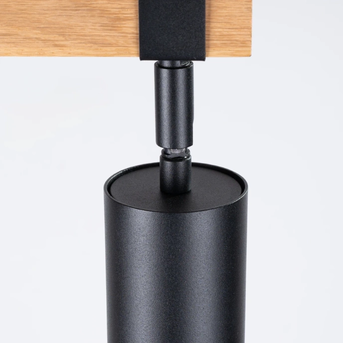 Plafondlamp FAGER 4L zwart