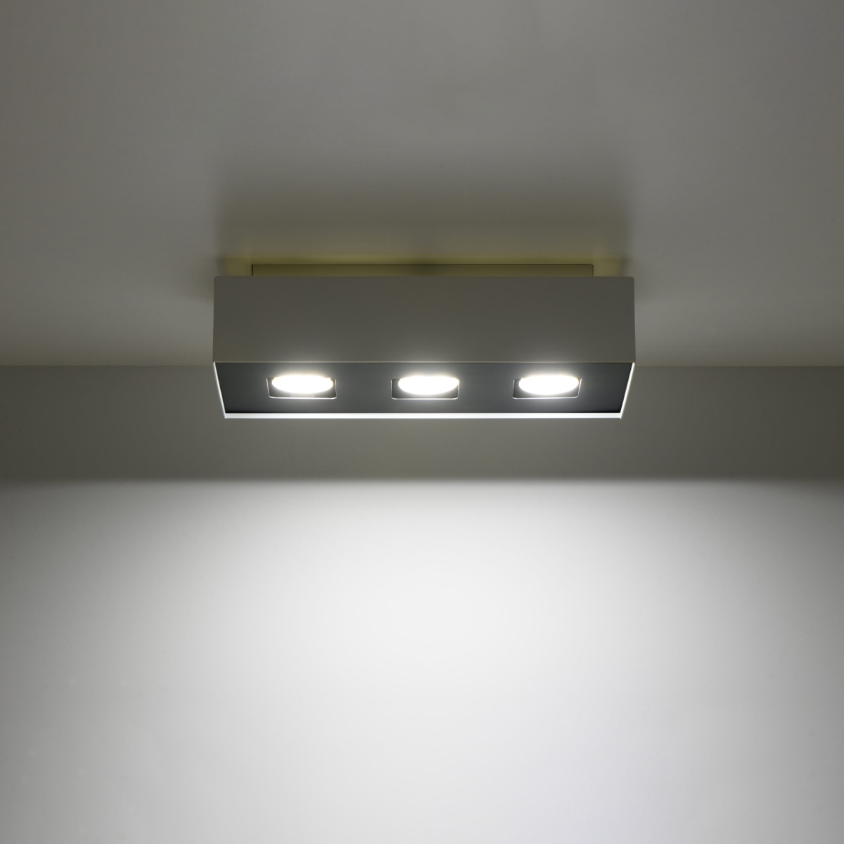 Plafondlamp MONO 3 wit