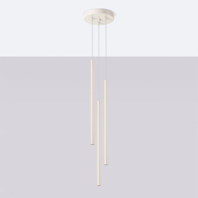 Hanglamp PASTELO 3P beige