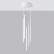 Hanglamp PASTELO 5P wit