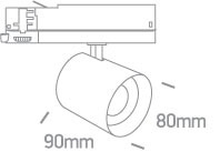 OLAM witte LED 3000K 10W/15W/20W 1200lm/1800lm/2400lm