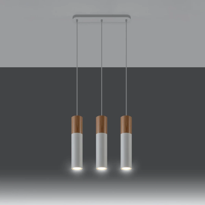 Hanglamp PABLO 3 wit