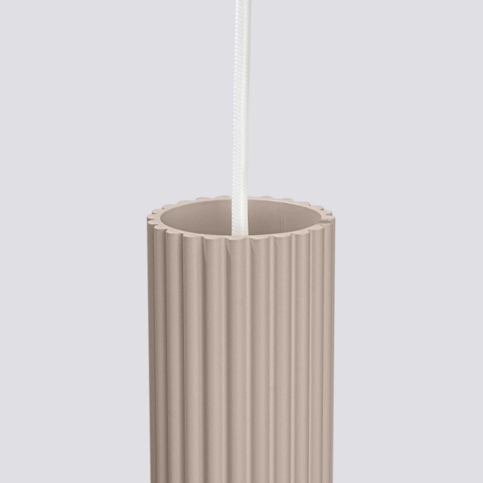 Hanglamp KARBON 1 taupe