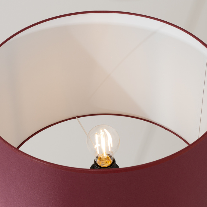 Staande lamp NATT bordeaux