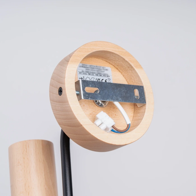 Wandlamp TIMBO zwart