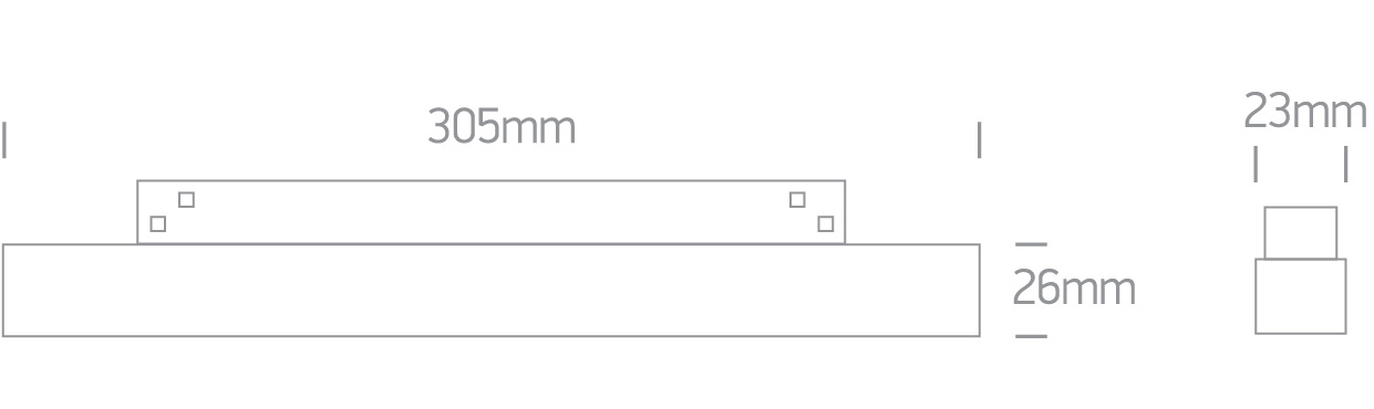 Regelaar voor magneetbanen 200W