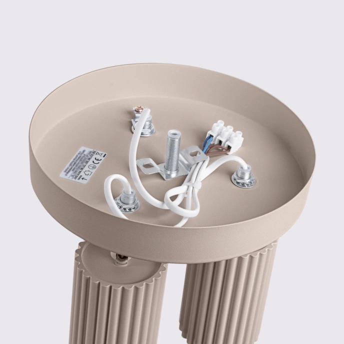 Plafondlamp KARBON 2 taupe