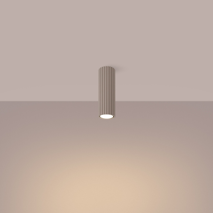 Plafondlamp KARBON 20 taupe