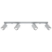 Plafondlamp MERIDA 4L grijs