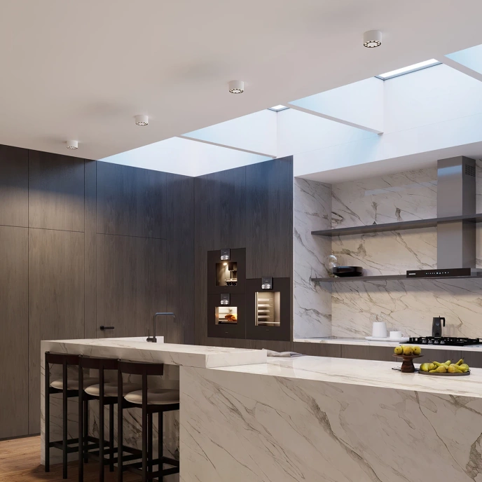 Plafondlamp DIO wit LED