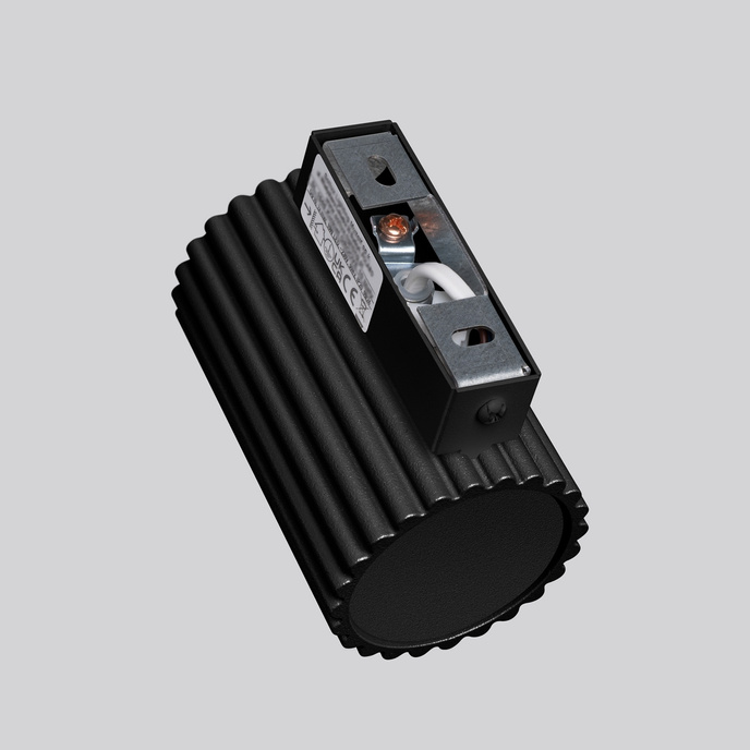 Wandlamp KARBON 10 zwart