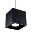Hanglamp QUAD 1 zwart