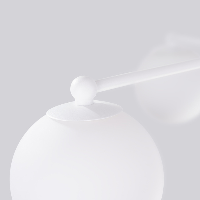 Kroonluchter ASTRAL 3 wit