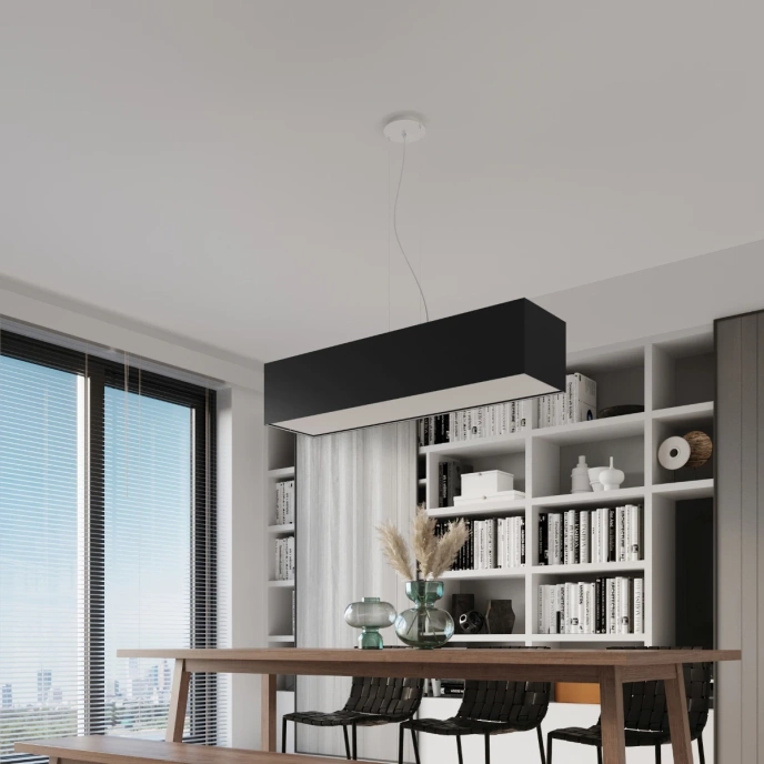 Kroonluchter SANTA BIS 80 zwart