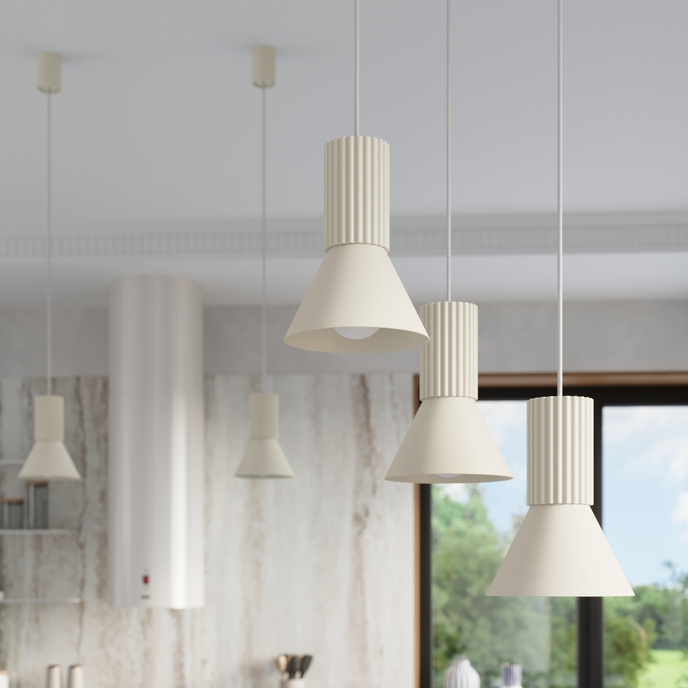 Hanglamp ESTRIA 1 beige
