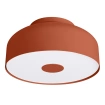 Plafondlamp OMIQ rood oker