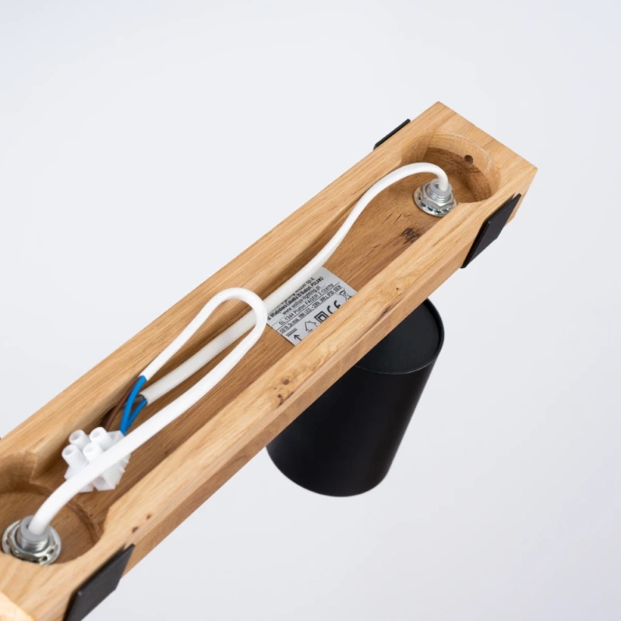 Plafondlamp FAGER 2 zwart