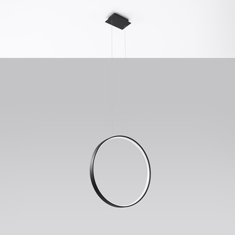 Hanglamp RIO 55 zwart 4000K