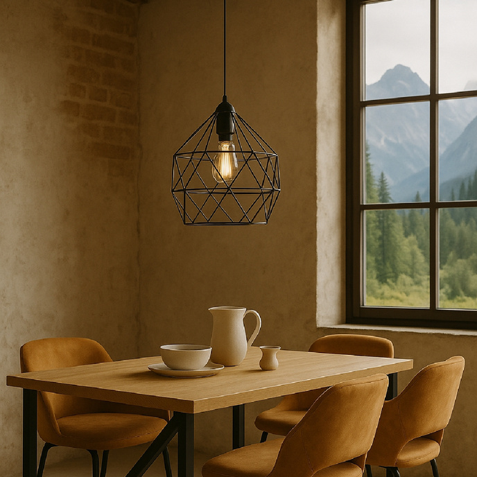Hanglamp TRIOM 30 zwart