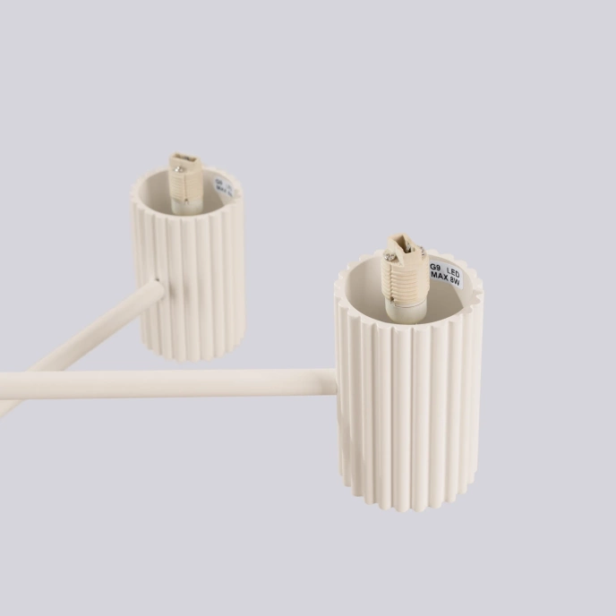 Kroonluchter HALO 6 beige