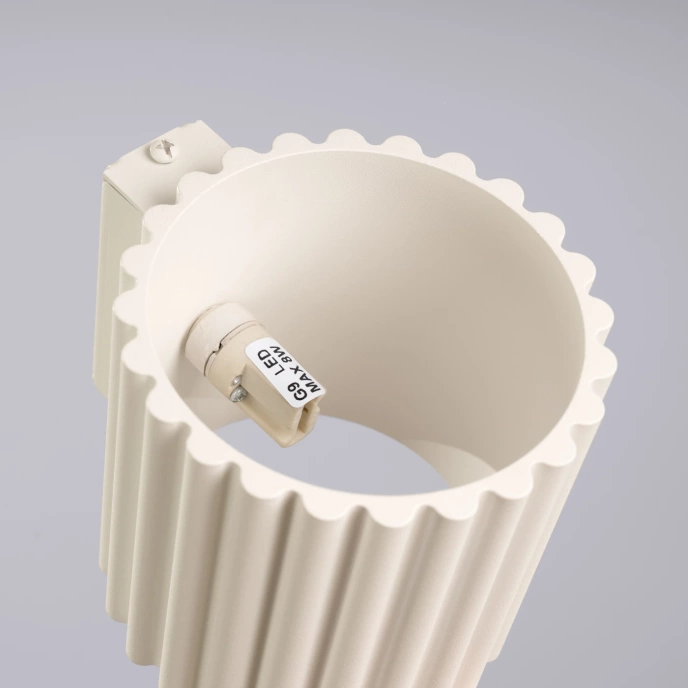 Wandlamp AURA beige G9