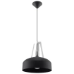 Hanglamp CASCO zwart/wit