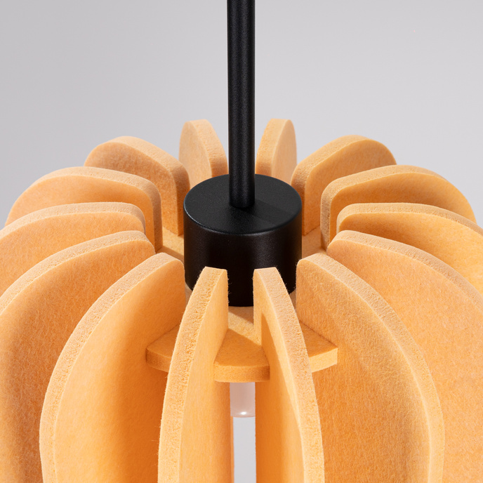 Hanglamp MULA 27 geel