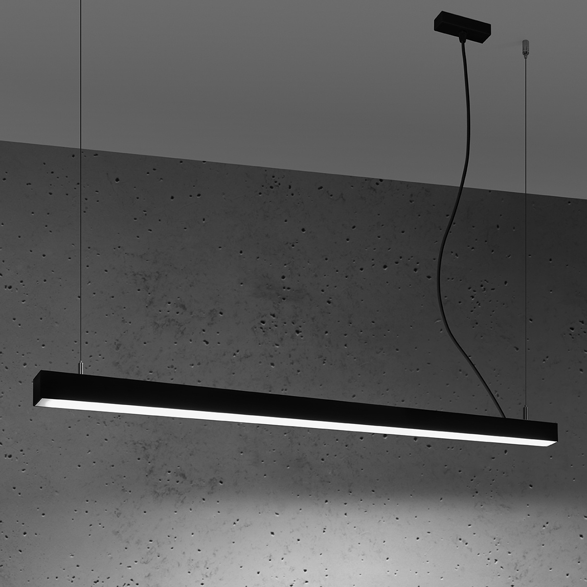 Hanglamp PINNE 118 zwart