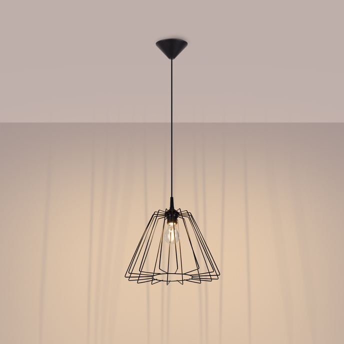 Hanglamp TRAPO zwart