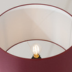 Staande lamp NATT bordeaux